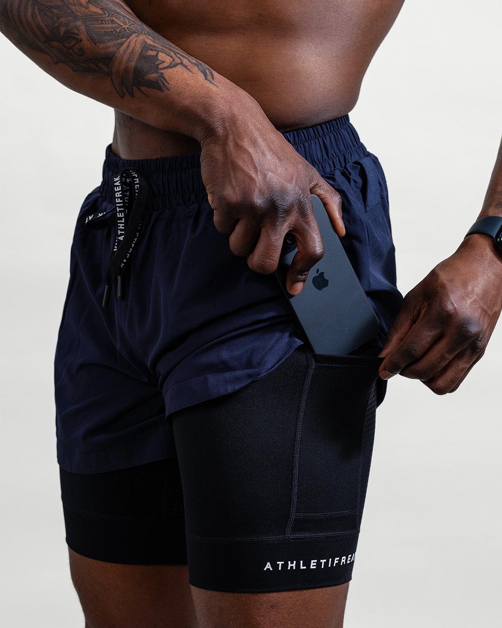 [CORE] Training Shorts 4" - Nightsky/Black - Shorts - Athletifreak | Athletic & Gym Wear, Athleisure