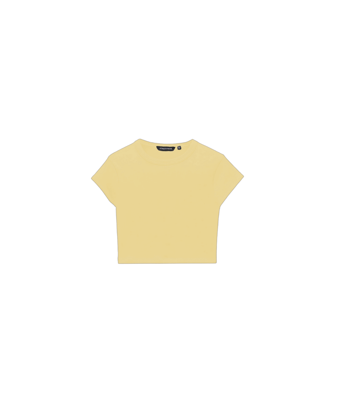 [INFINITECH] Training Crop Tee - Pannacotta - Tee - Athletifreak | Athletic & Gym Wear, Athleisure