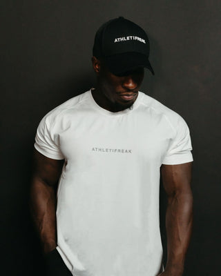 [INFINITECH] Training Tee - White - Tee - Athletifreak | Athletic & Gym Wear, Athleisure