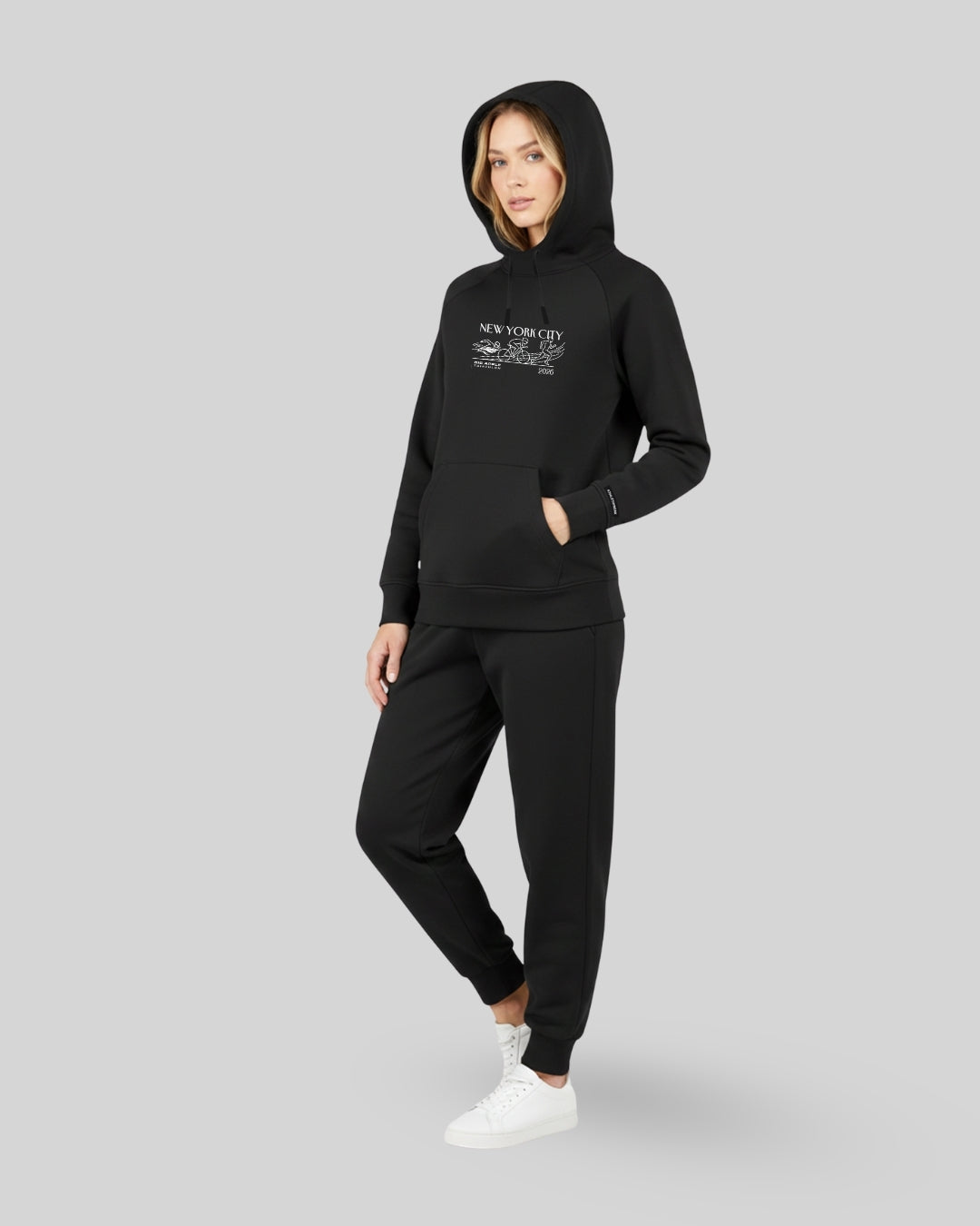 Big Apple Triathlon - [AIRLUX] Element Hoodie - Black