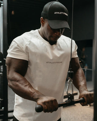 [INFINITECH] Training Tee - White - Tee - Athletifreak | Athletic & Gym Wear, Athleisure