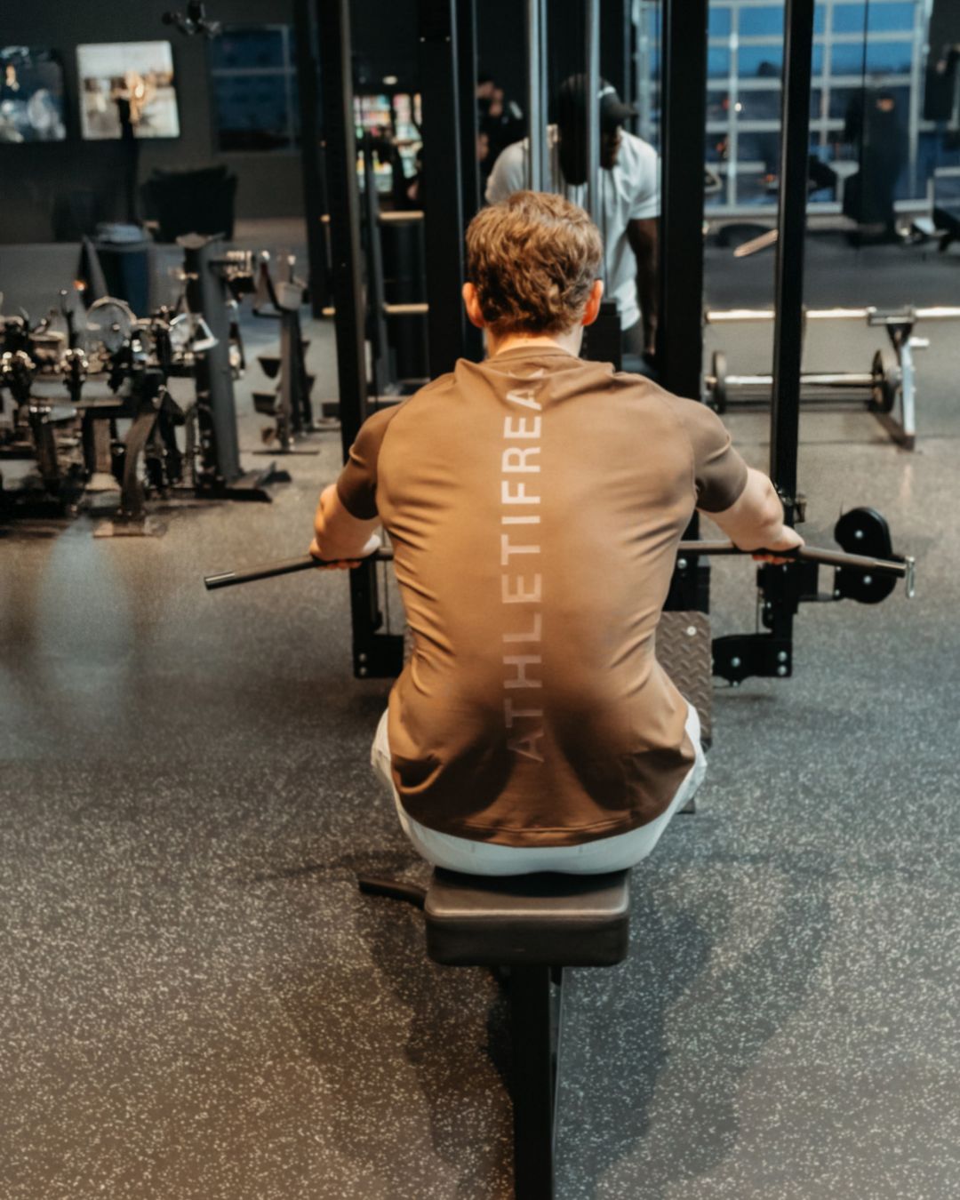 [INFINITECH] Logo Training Tee - Espresso - Tee - Athletifreak | Athletic & Gym Wear, Athleisure