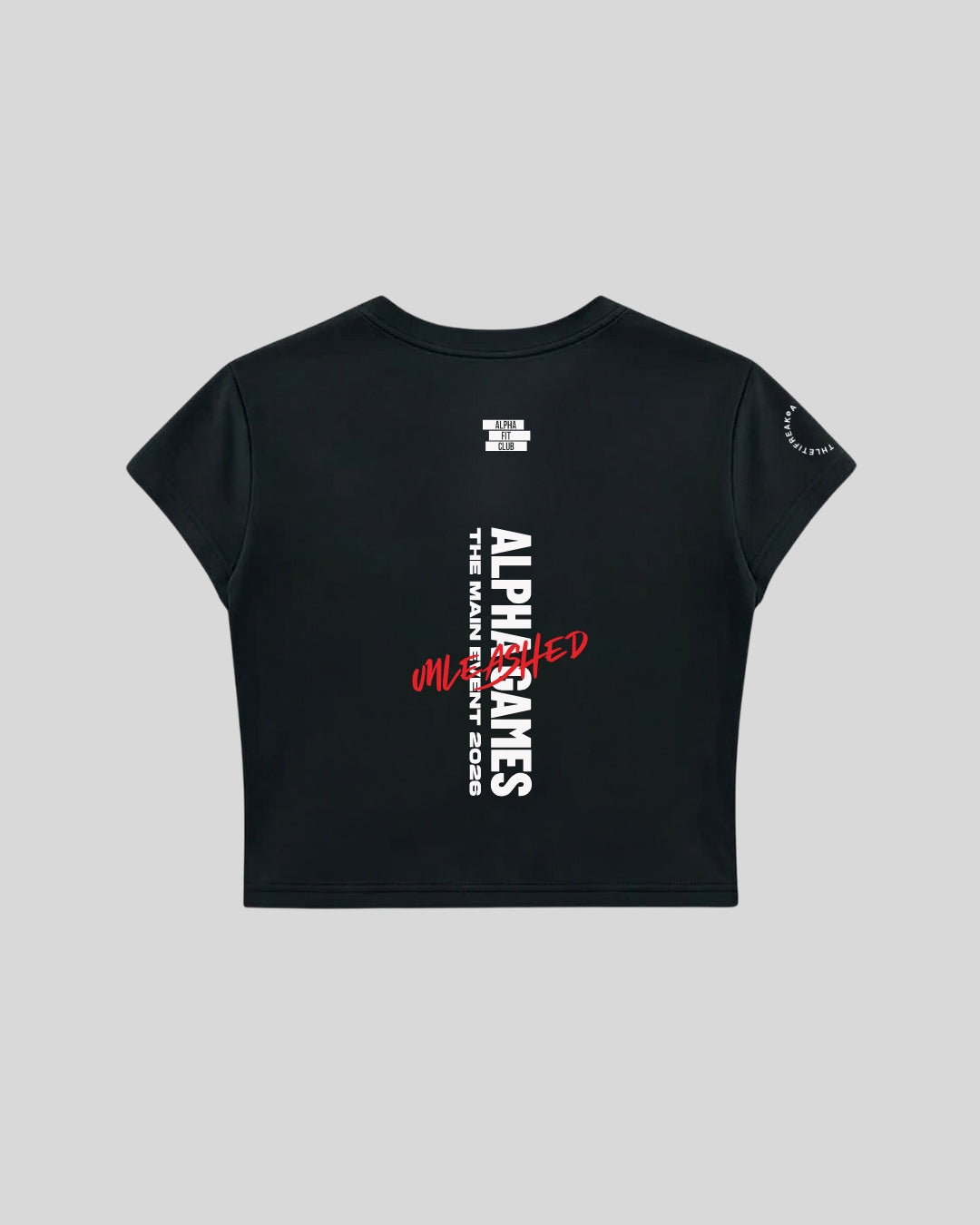 [AIRTECH] Alpha Games Training Crop Tee - Black-2