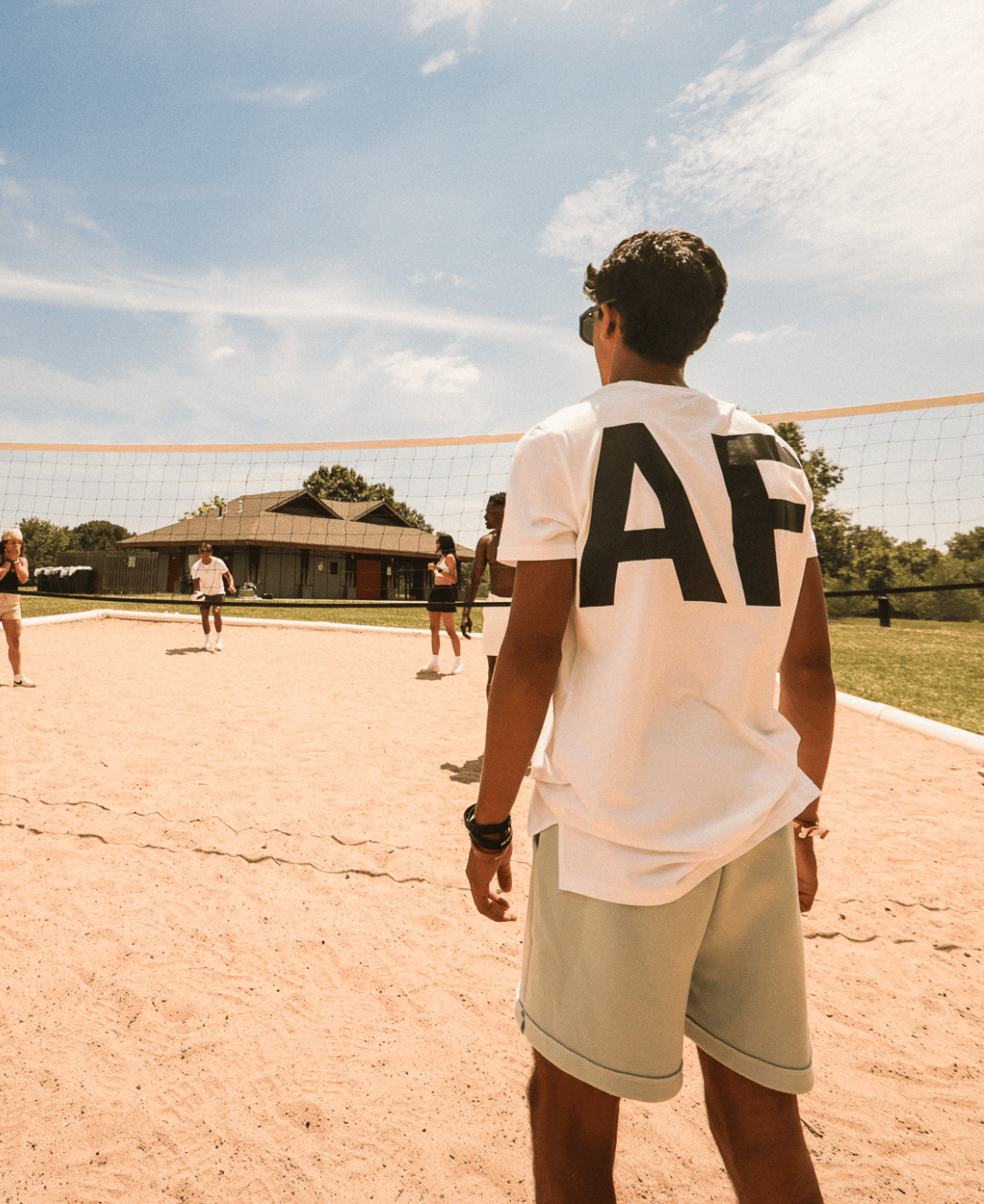 [ALWAYS ON] AF Tee - White - Tee - Athletifreak | Athletic & Gym Wear, Athleisure