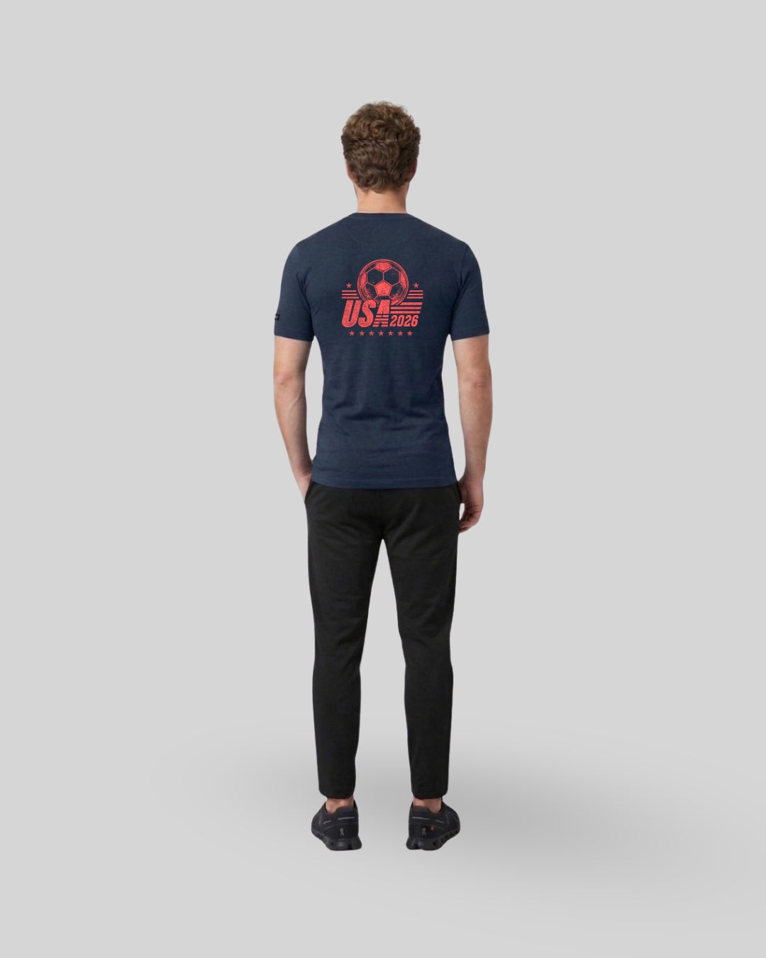 [HYBRID] USA Summer League Classic Tee - Navy-2