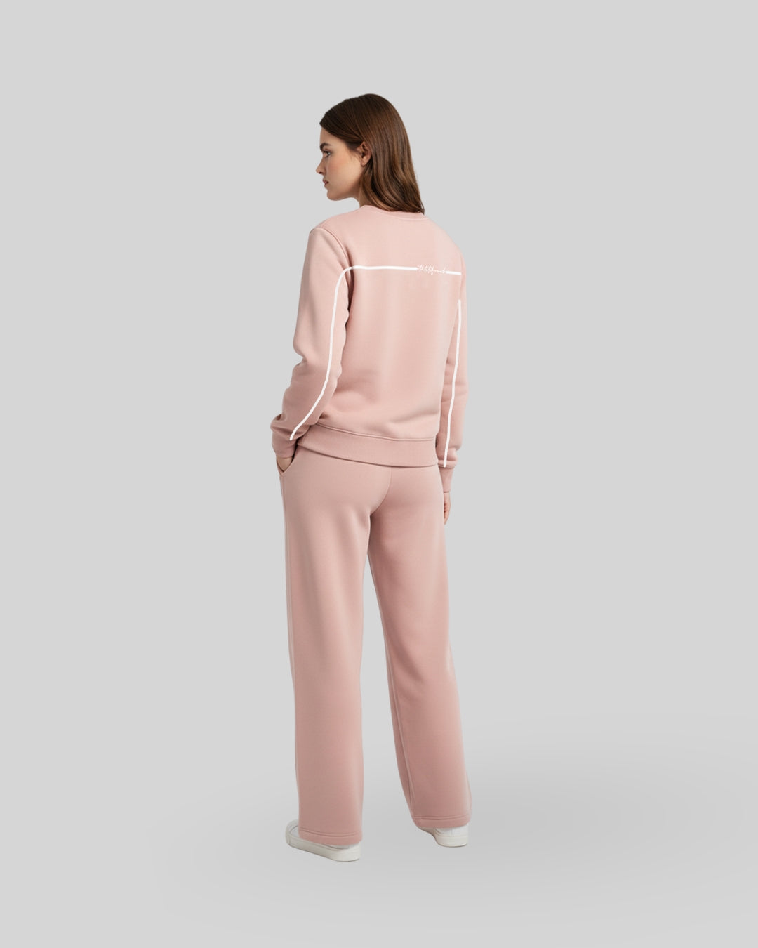 [ULTRALUX] Signature Crewneck - Rose-3