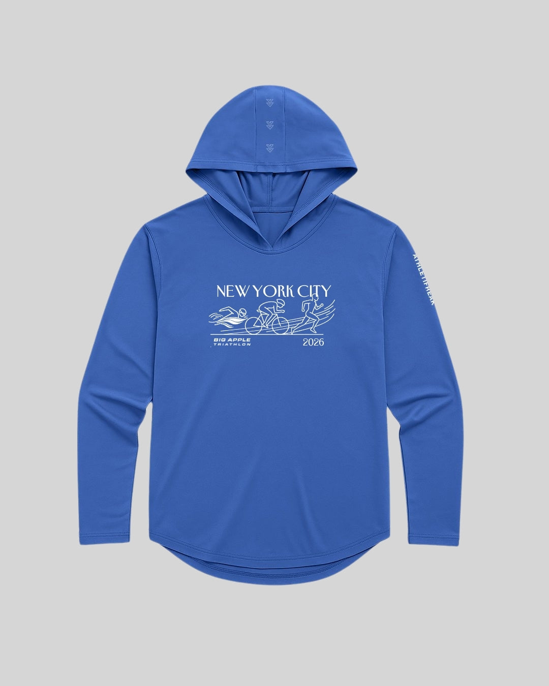 Big Apple Triathlon - [CORE] Zenith Hoodie - Azul-1