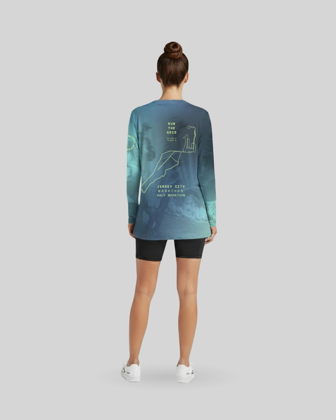 AF X JCM | Racetech Long Sleeve Tee - Blue-3