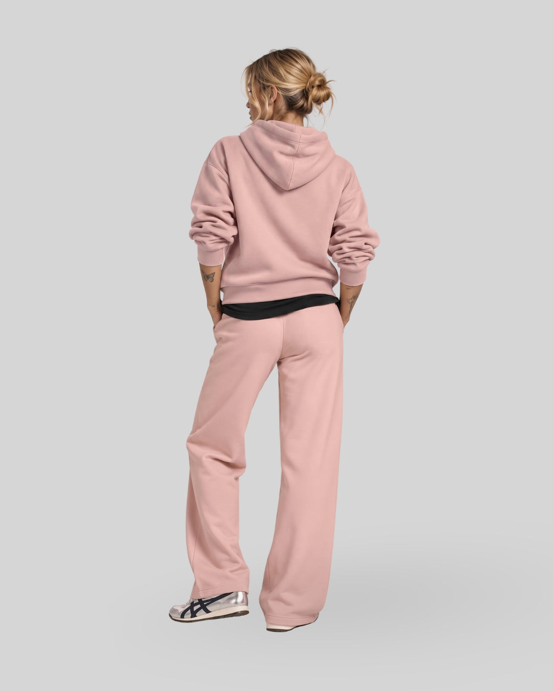 [ULTRALUX] Straight Leg Pants - Rose-3