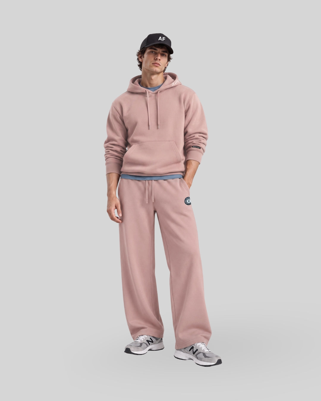 [ULTRALUX] Straight Leg Pants - Rose-4