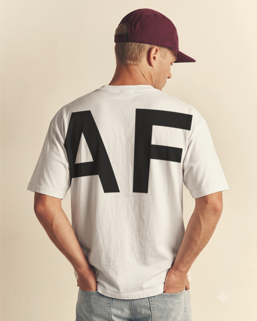 [GIVE AF] Running Hat - Cranberry