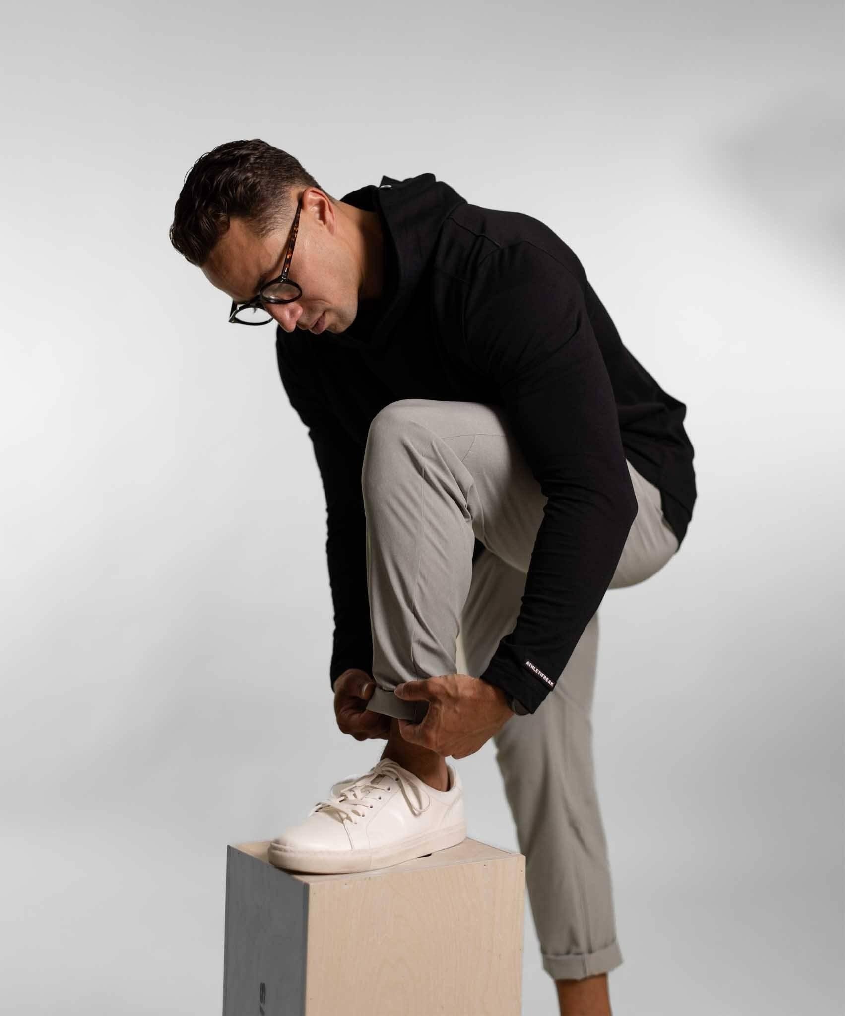 [AIRLOOM] Rover Pull On Pant - Heather Grey - Pants - Athletifreak | Athletic & Gym Wear, Athleisure