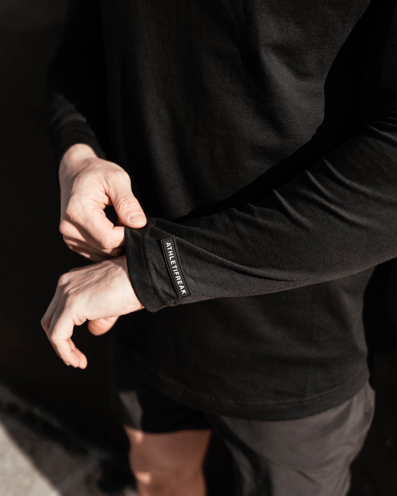 [HYBRID] Tech Hoodie - Black - Hoodie - Athletifreak | Athletic & Gym Wear, Athleisure