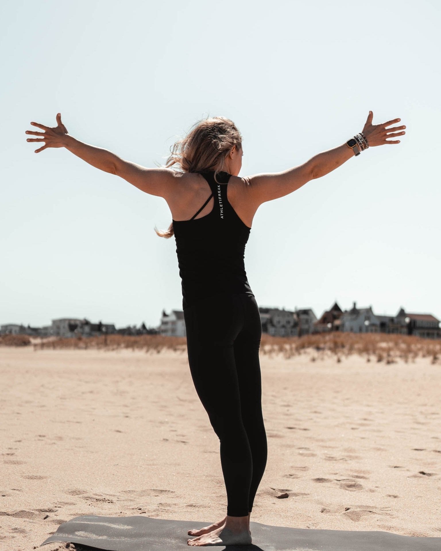 [INFINITECH] Racerback Tank - Black - Tank - Athletifreak | Athletic & Gym Wear, Athleisure