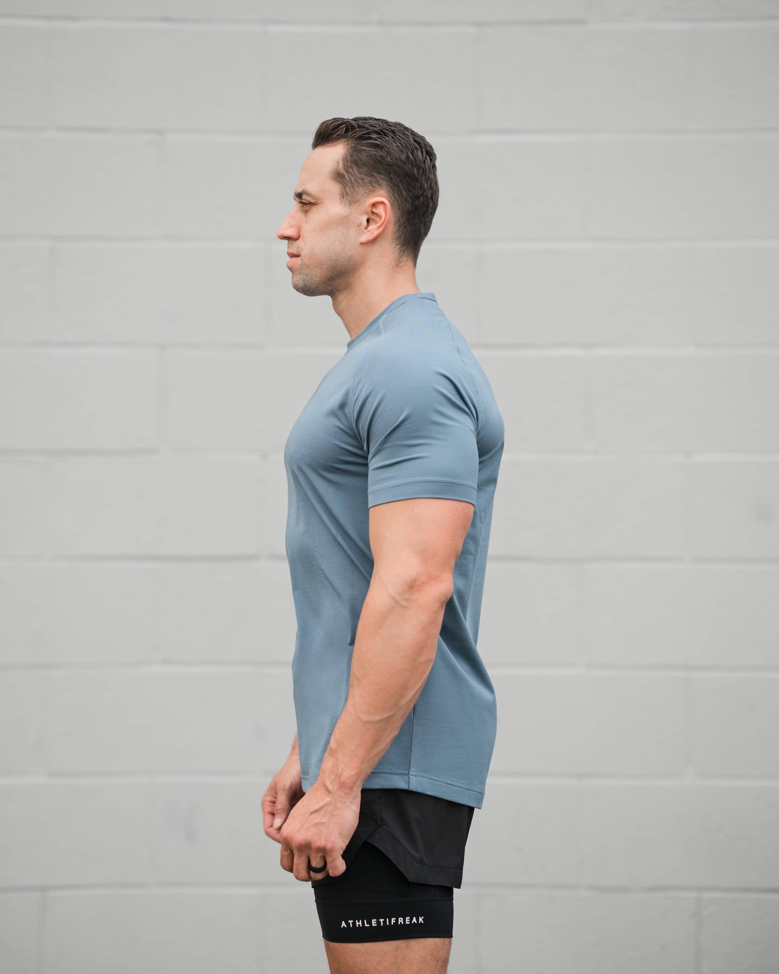 [INFINITECH] Training Tee - Cloud - Tee - Athletifreak | Athletic & Gym Wear, Athleisure