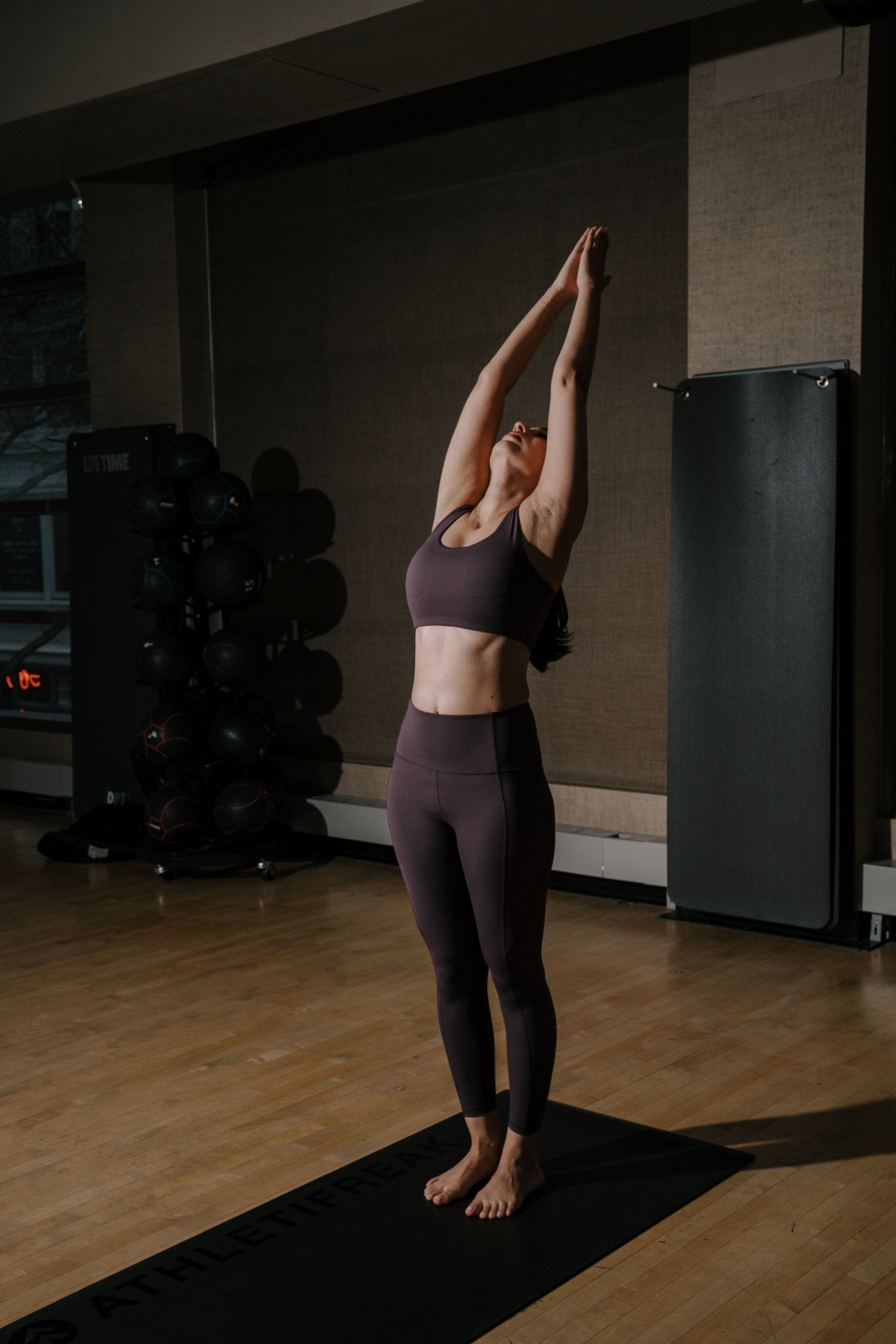 [CORE] Immerse Leggings 7/8 - Merlot - Leggings - Athletifreak | Athletic & Gym Wear, Athleisure