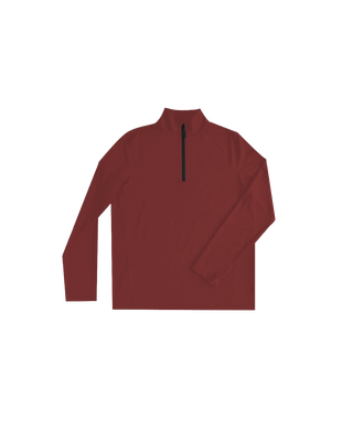 [INFINITECH] Training Half Zip - Rust - Jacket - Athletifreak | Athletic & Gym Wear, Athleisure