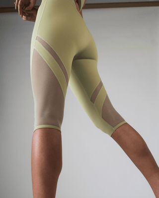 [CORE] Flow Crop Leggings - Kiwi