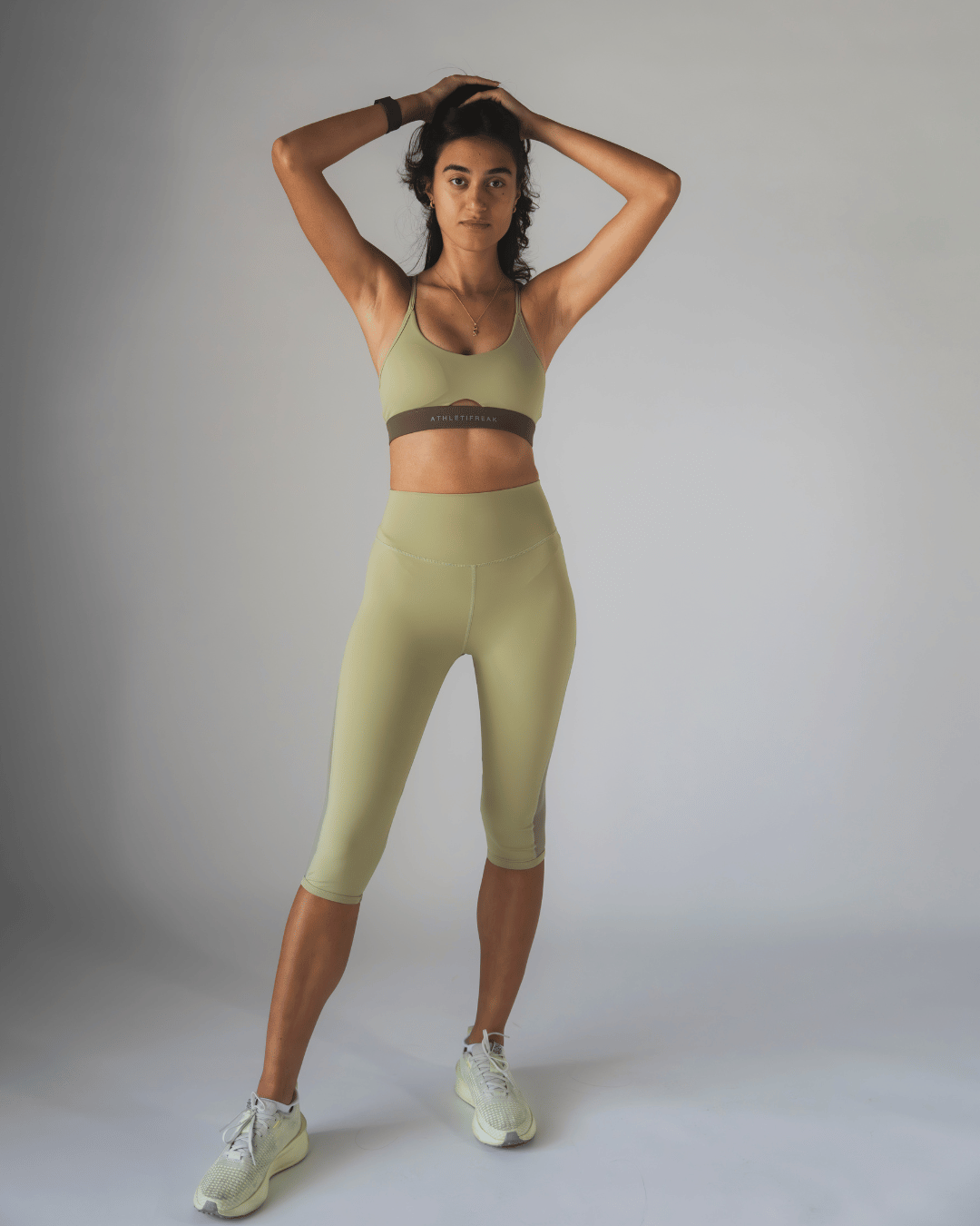 [CORE] Flow Crop Leggings - Kiwi - Leggings - Athletifreak | Athletic & Gym Wear, Athleisure