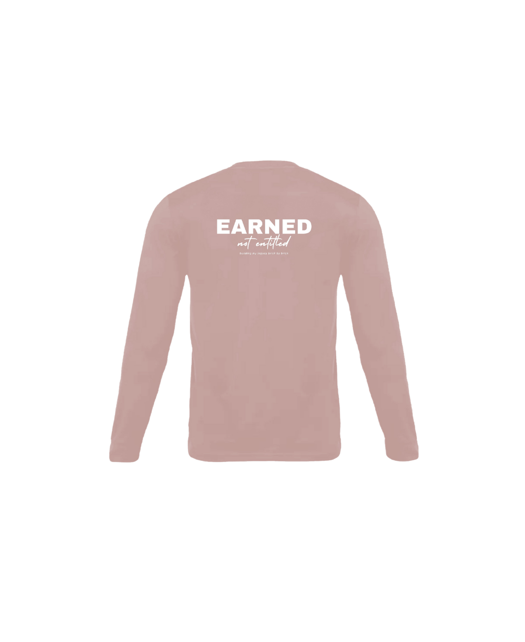 [PURPOSE SERIES] 002 \\ Earned not Entitled - Rose - Tee - Athletifreak | Athletic & Gym Wear, Athleisure