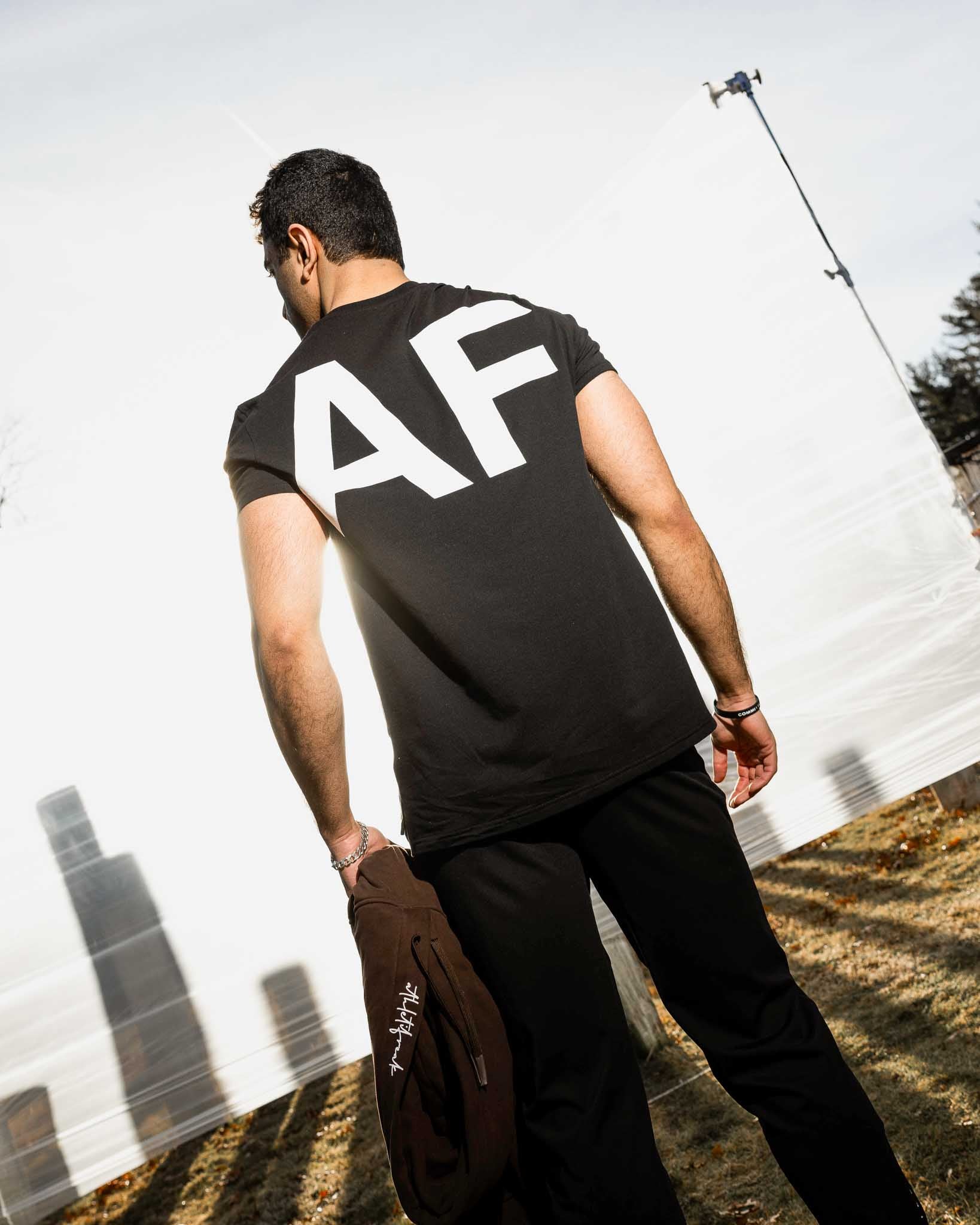 [ALWAYS ON] AF Tee - Black - Tee - Athletifreak | Athletic & Gym Wear, Athleisure