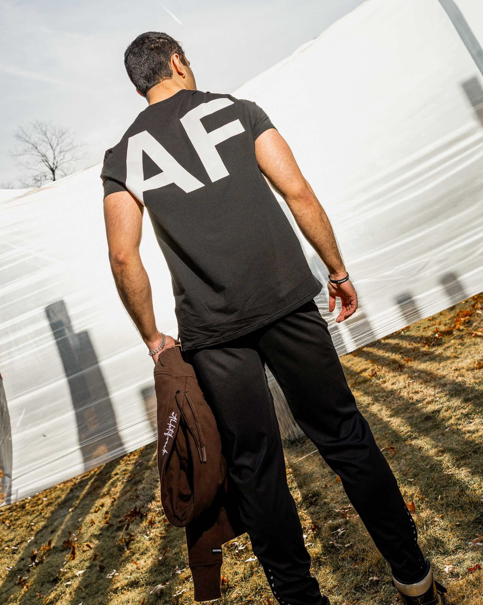 [ALWAYS ON] AF Tee - Black - Tee - Athletifreak | Athletic & Gym Wear, Athleisure