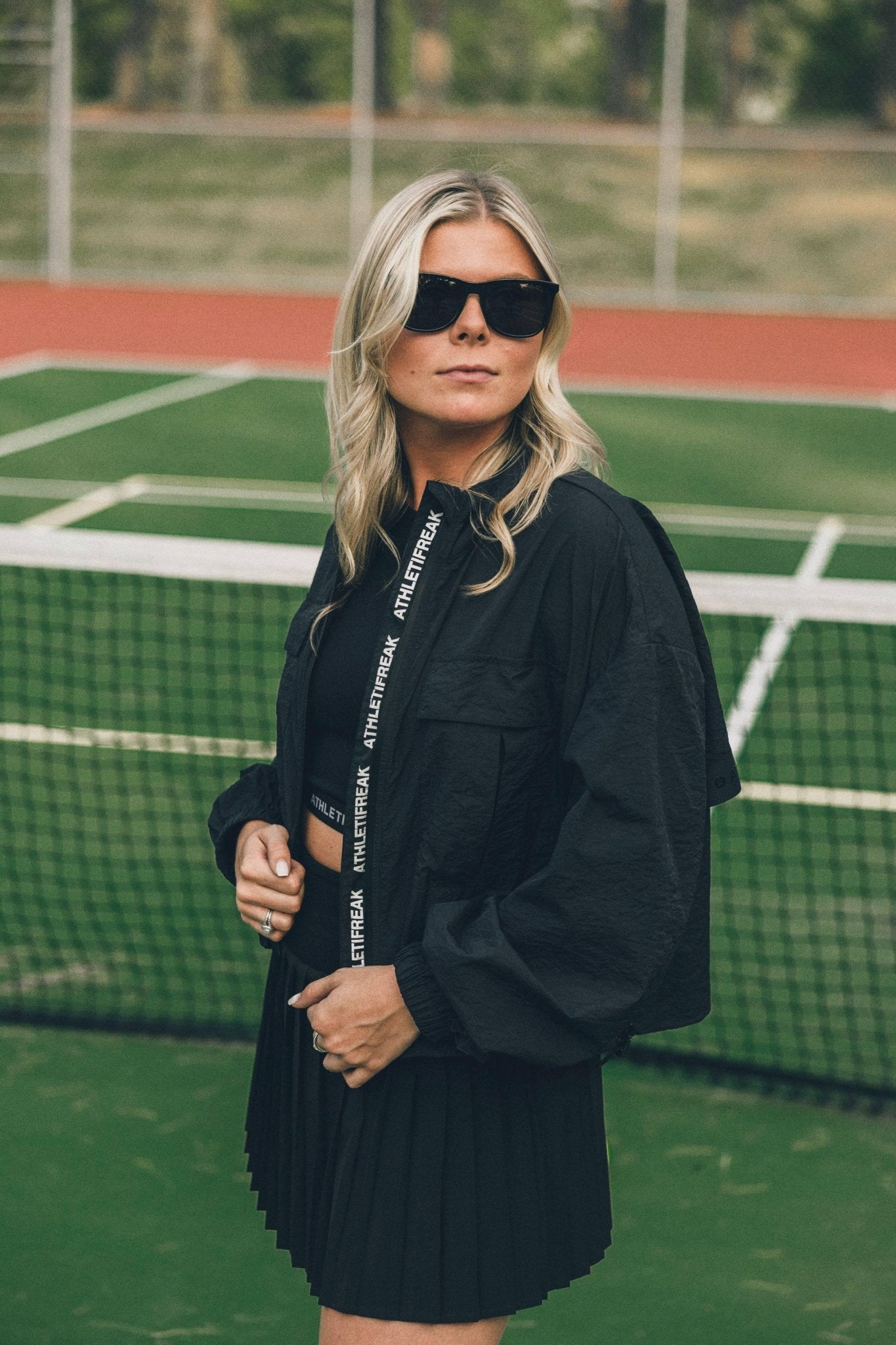 [AIRLITE] Spray Jacket - Black - Jacket - Athletifreak | Athletic & Gym Wear, Athleisure