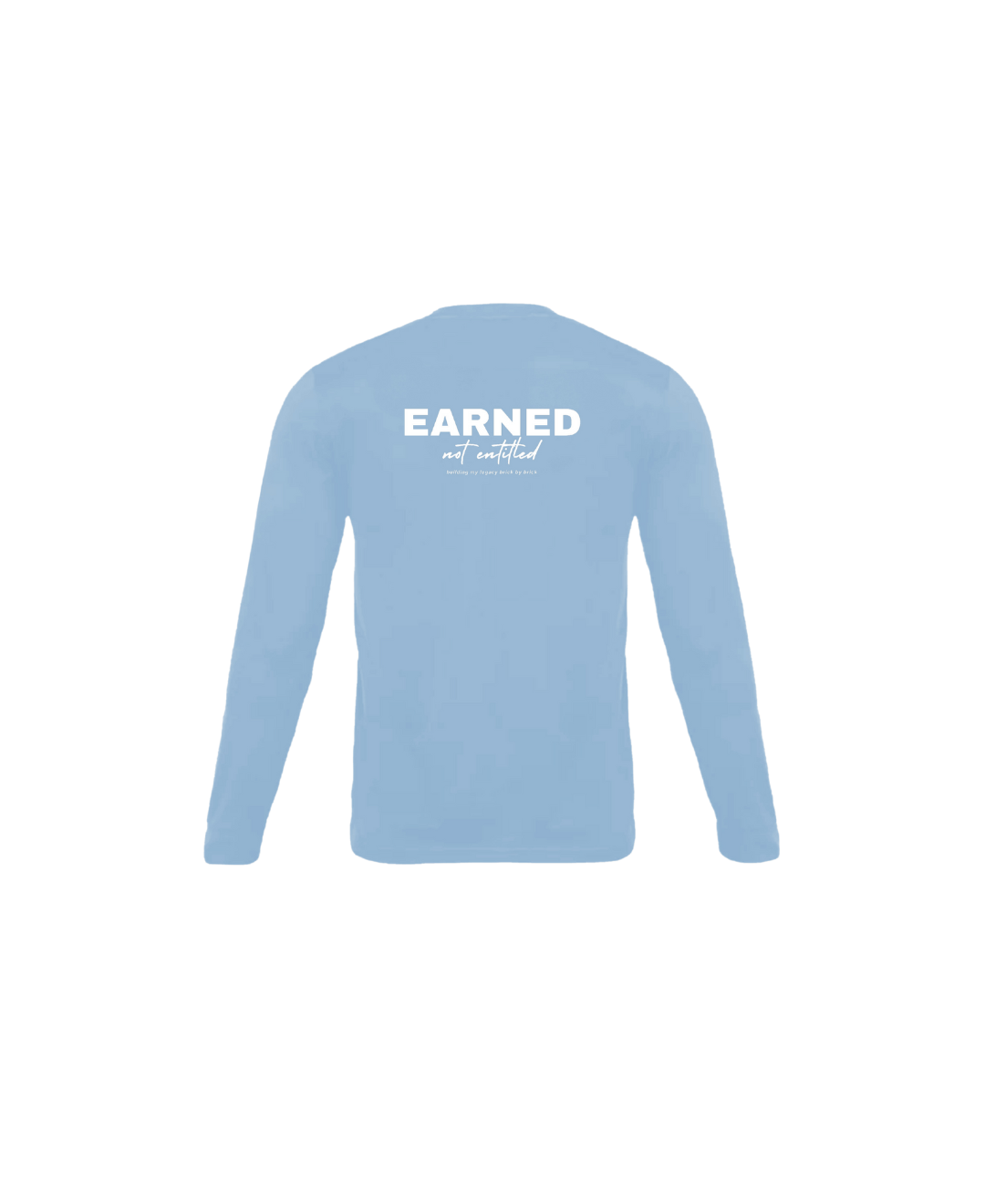[PURPOSE SERIES] 002 \\ Earned not Entitled - Sky - Tee - Athletifreak | Athletic & Gym Wear, Athleisure