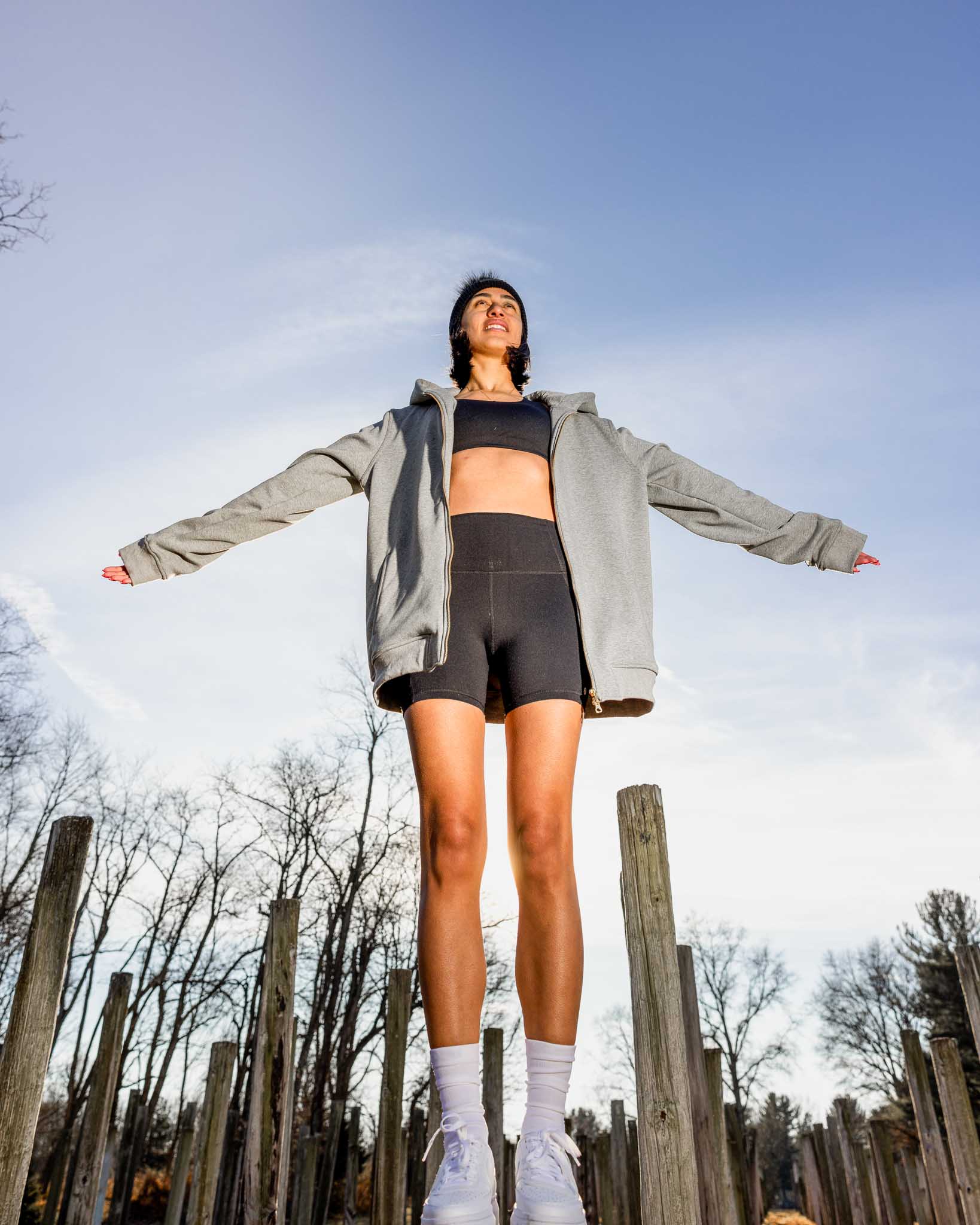 [ULTRALUX] Zip Up Hoodie - Heather Grey - Hoodie - Athletifreak | Athletic & Gym Wear, Athleisure