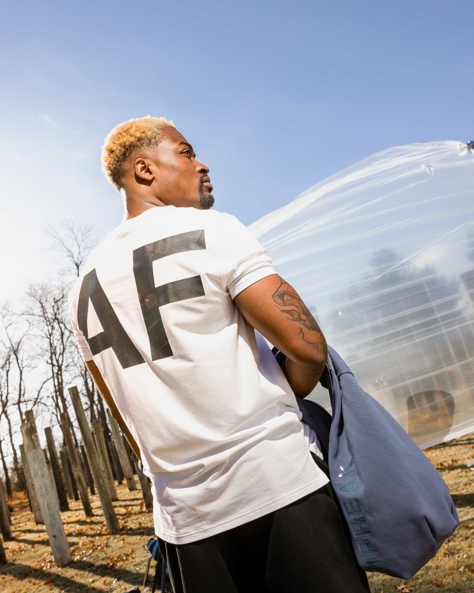 [ALWAYS ON] AF Tee - White - Tee - Athletifreak | Athletic & Gym Wear, Athleisure