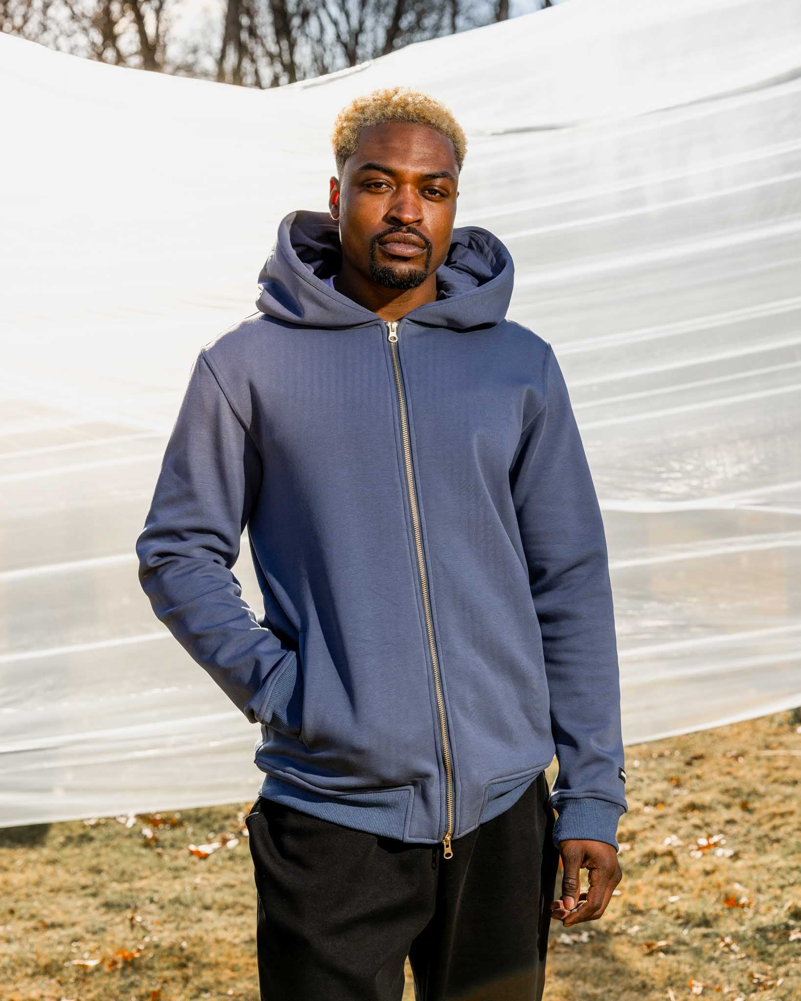 [ULTRALUX] Zip Up Hoodie - Night Sky - Hoodie - Athletifreak | Athletic & Gym Wear, Athleisure