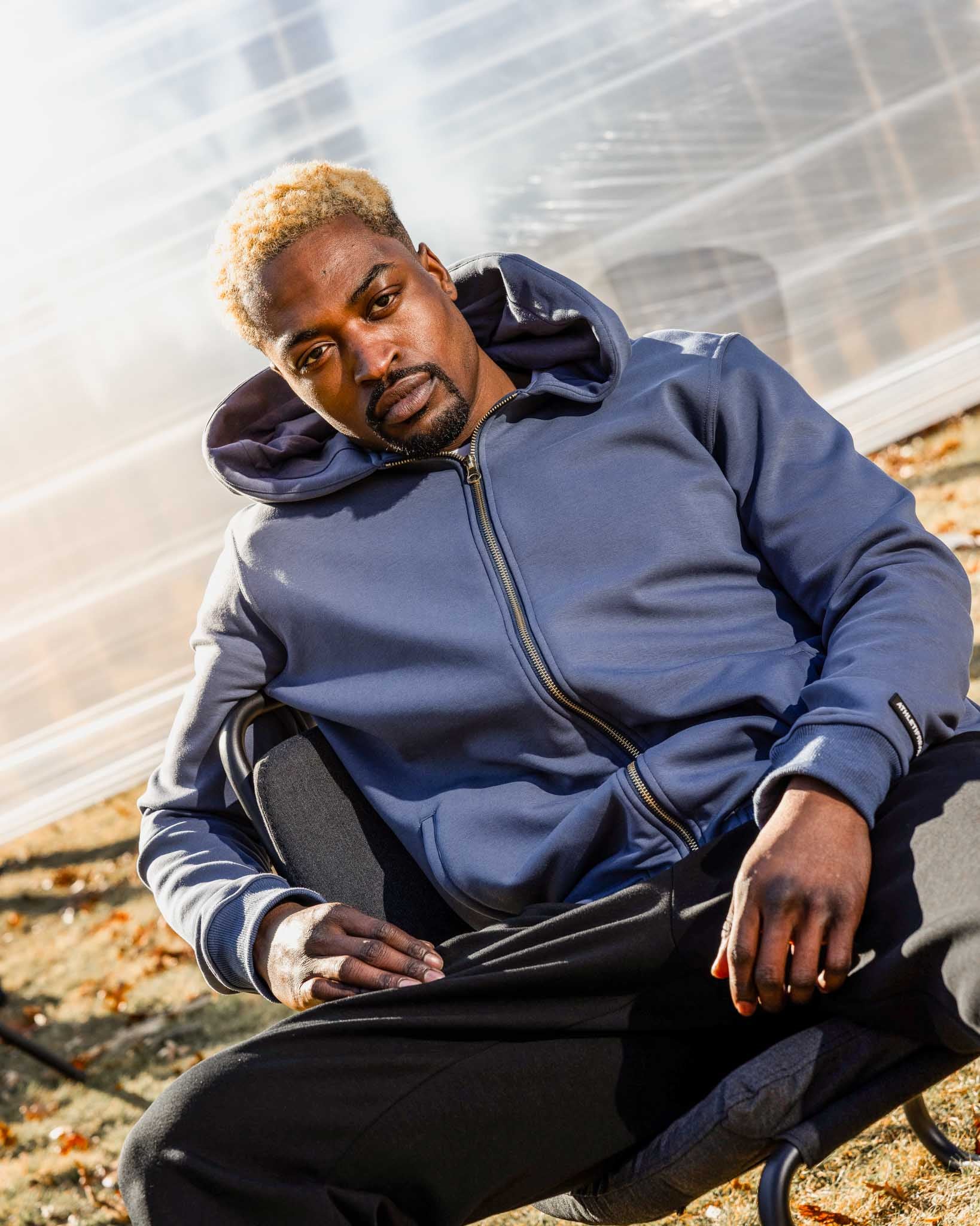 [ULTRALUX] Zip Up Hoodie - Night Sky - Hoodie - Athletifreak | Athletic & Gym Wear, Athleisure