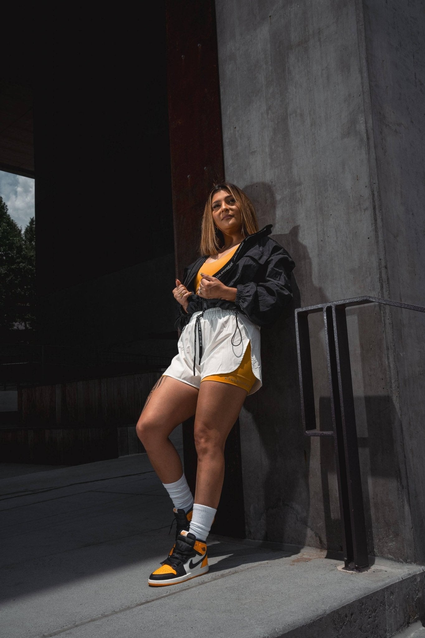 [AIRLITE] Spray Jacket - Black - Jacket - Athletifreak | Athletic & Gym Wear, Athleisure