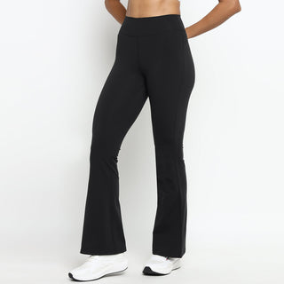 [AETHER] Flare Leggings - Black - Leggings - Athletifreak | Athletic & Gym Wear, Athleisure