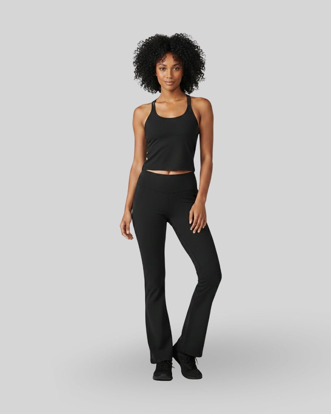 [AETHER] Flare Leggings - Black - Leggings - Athletifreak | Athletic & Gym Wear, Athleisure