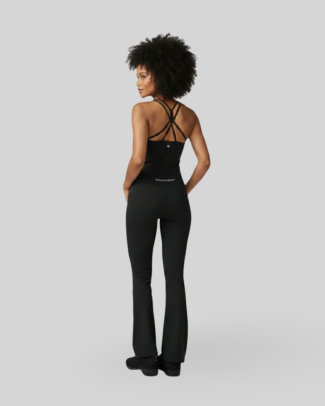 [AETHER] Flare Leggings - Black - Leggings - Athletifreak | Athletic & Gym Wear, Athleisure