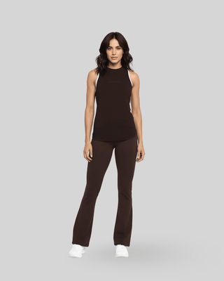 [AETHER] Flare Leggings - Espresso - Leggings - Athletifreak | Athletic & Gym Wear, Athleisure