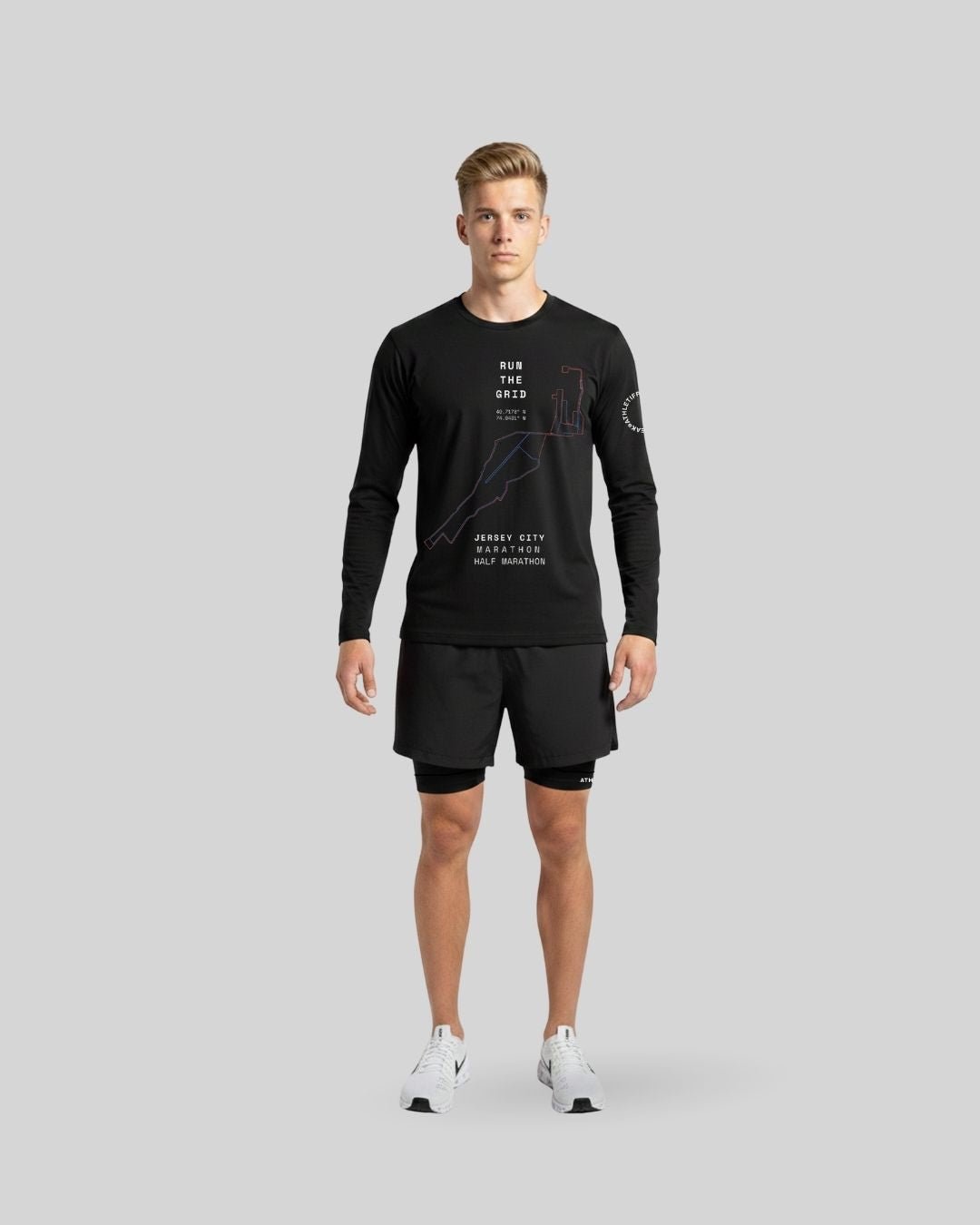 AF X JCM | Racetech Long Sleeve Tee - Black - Long Sleeve - Athletifreak | Athletic & Gym Wear, Athleisure