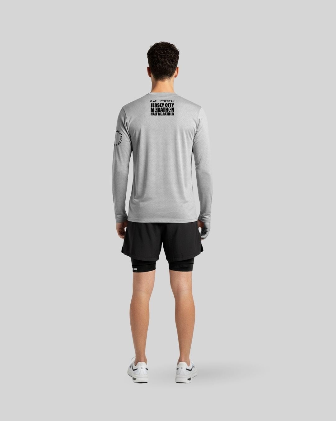 AF X JCM | Racetech Long Sleeve Tee - Grey - Long Sleeve - Athletifreak | Athletic & Gym Wear, Athleisure