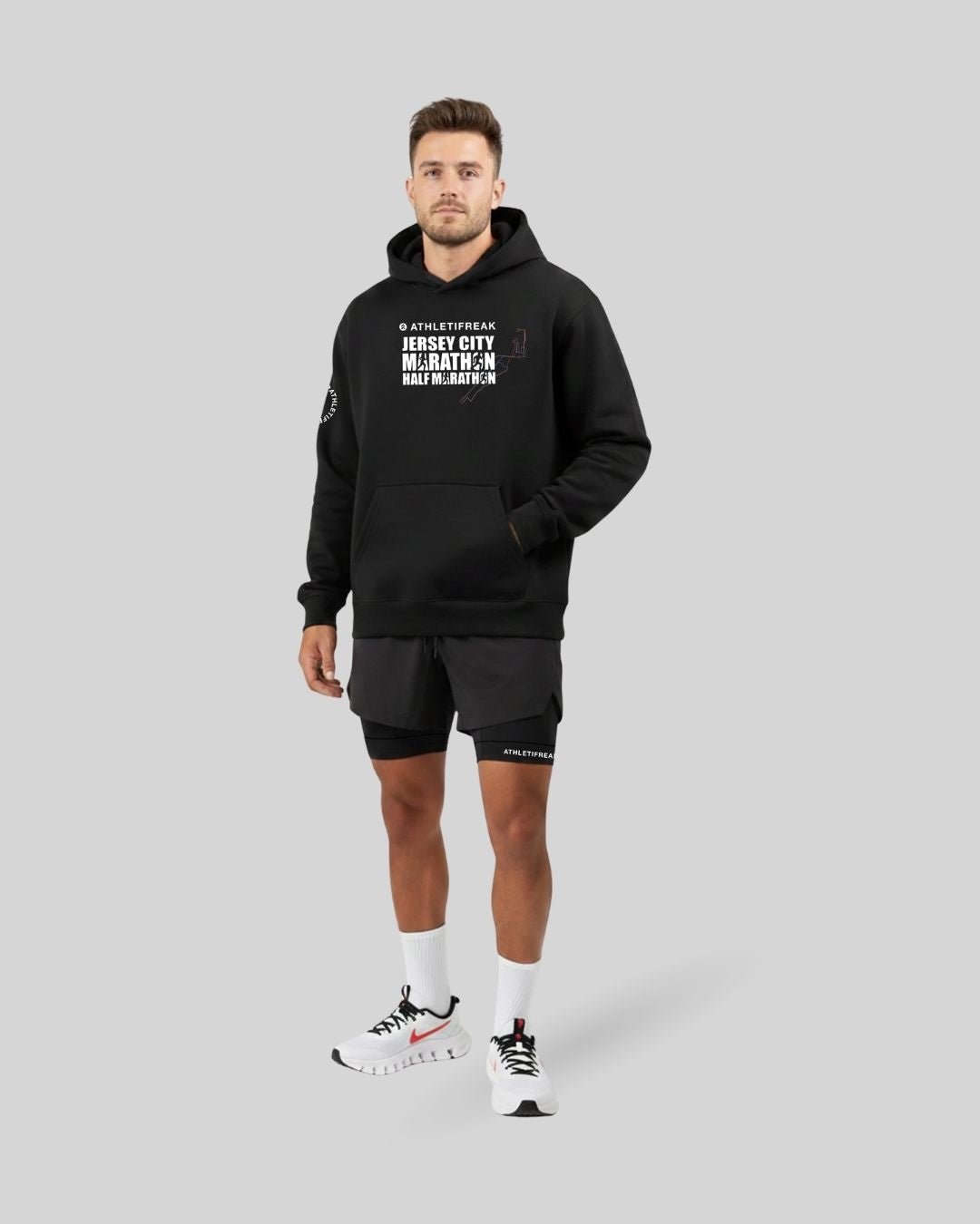 AF X JCM | Sportiv Hoodie - Black - Hoodie - Athletifreak | Athletic & Gym Wear, Athleisure