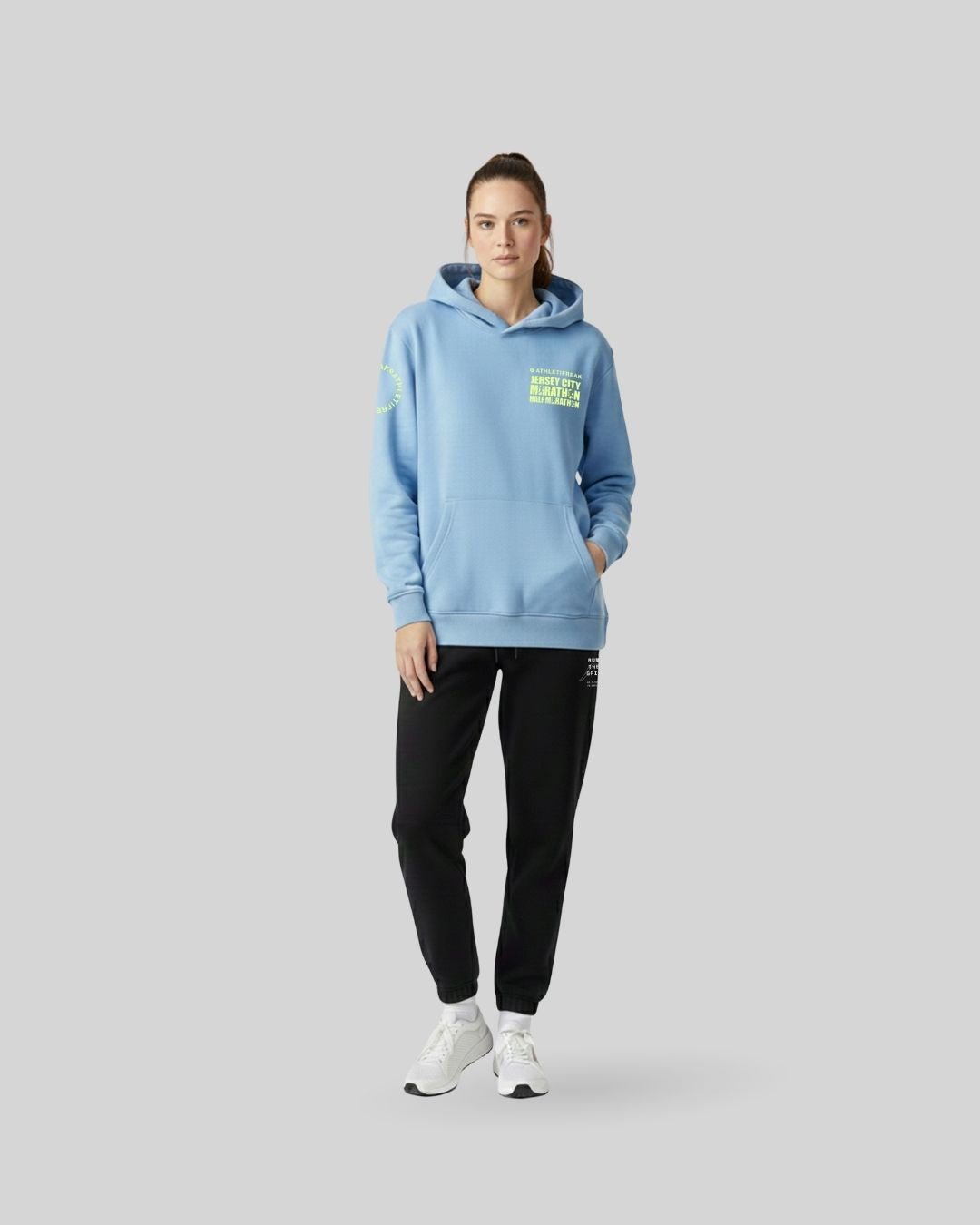 AF X JCM | Sportiv Hoodie - Heather Blue - Hoodie - Athletifreak | Athletic & Gym Wear, Athleisure