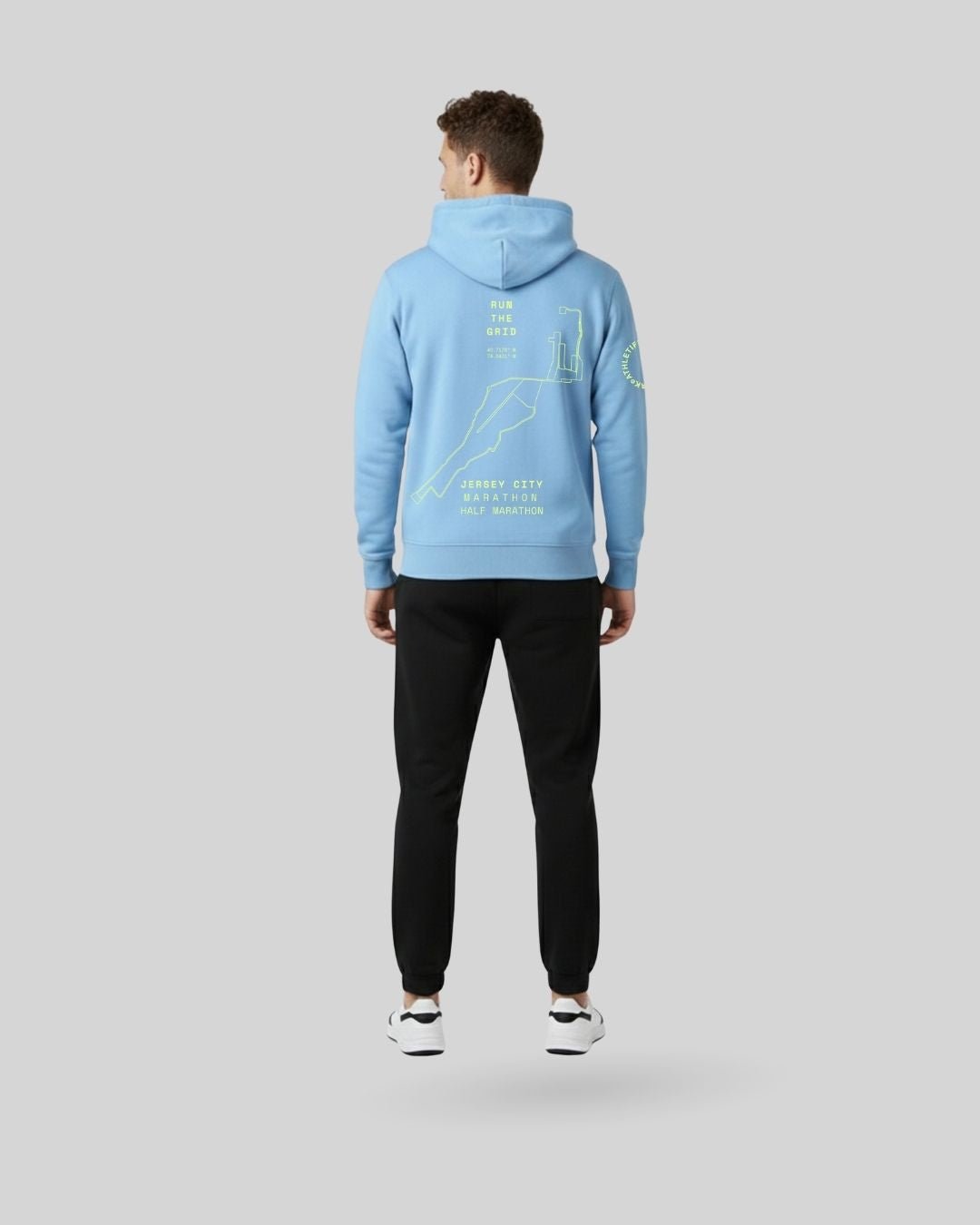 AF X JCM | Sportiv Hoodie - Heather Blue - Hoodie - Athletifreak | Athletic & Gym Wear, Athleisure