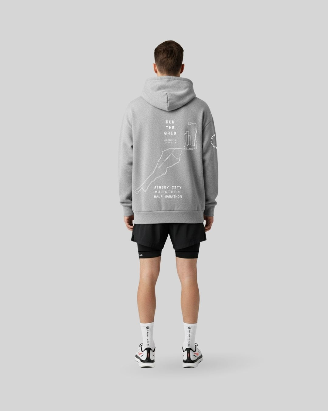 AF X JCM | Sportiv Hoodie - Heather Grey - Hoodie - Athletifreak | Athletic & Gym Wear, Athleisure