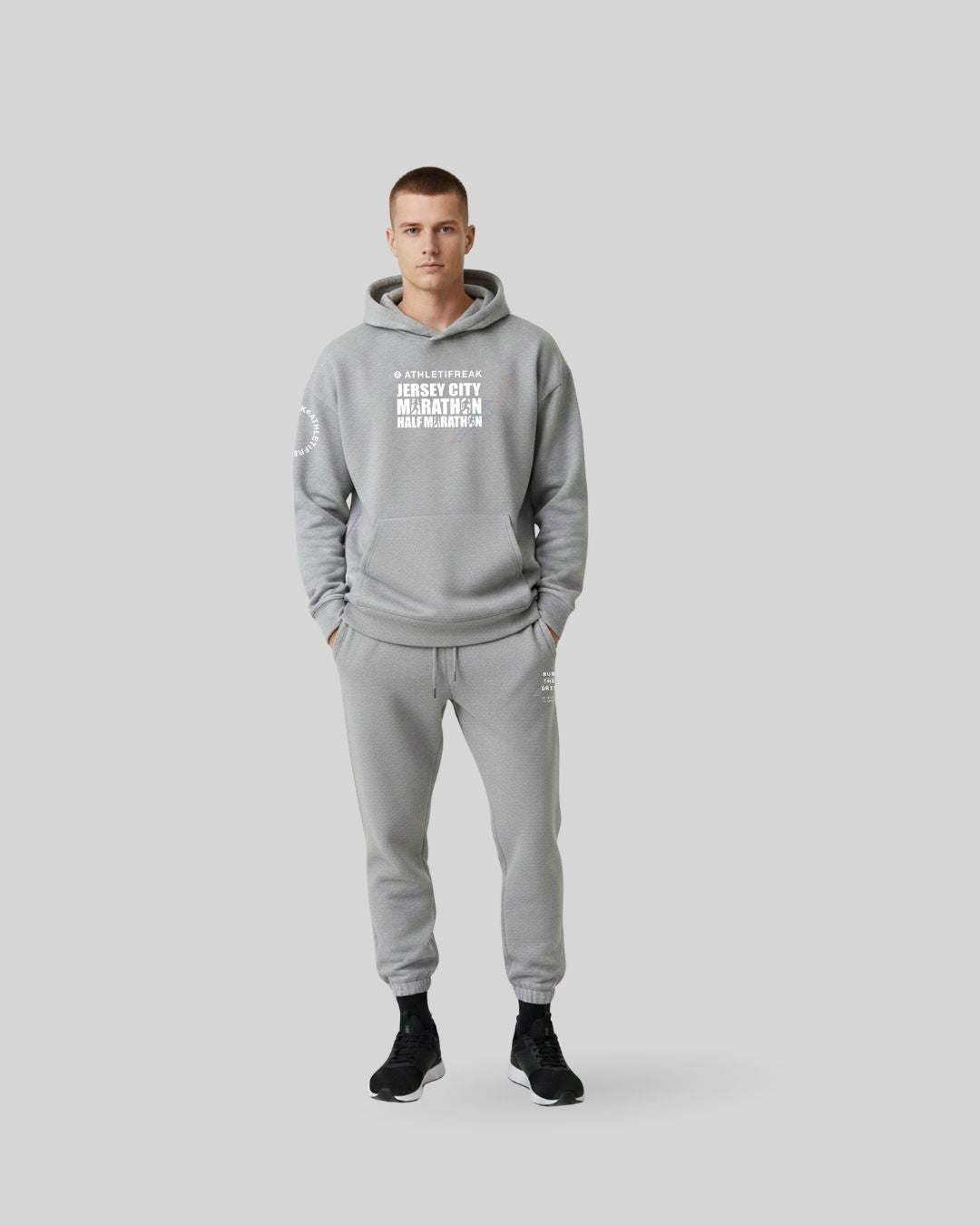 AF X JCM | Sportiv Sweatpants - Heather Grey - sweatpants - Athletifreak | Athletic & Gym Wear, Athleisure