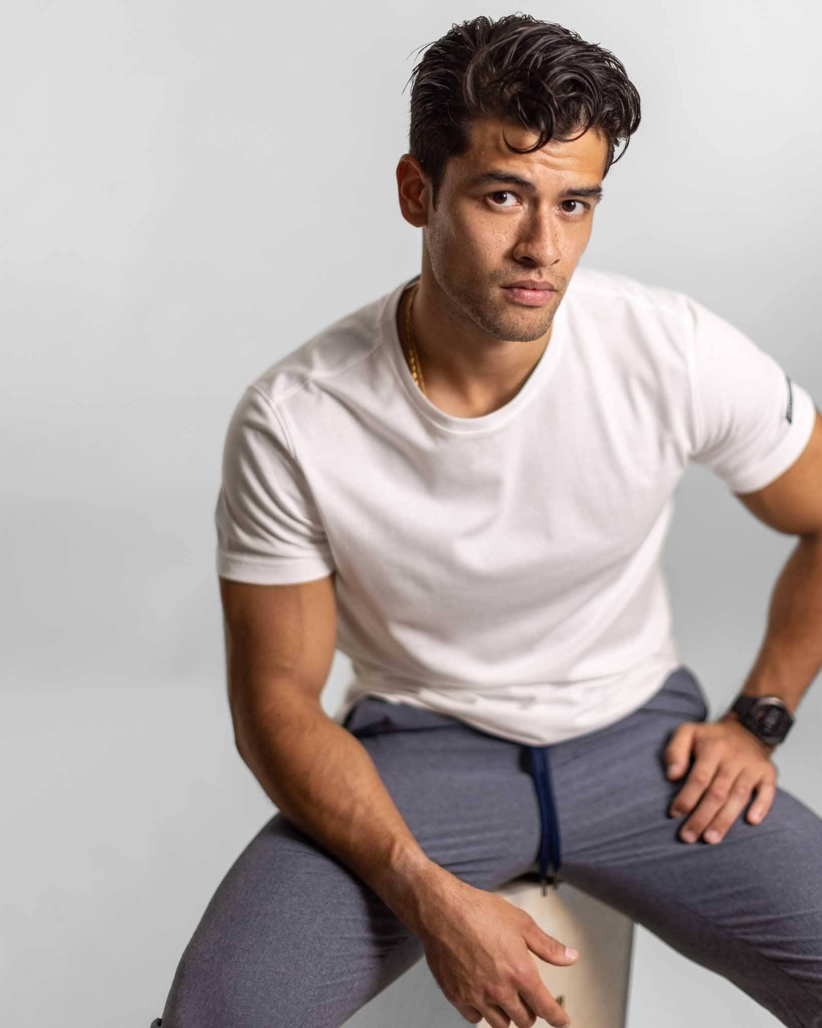 [AIRLOOM] Rover Pull On Pant - Heather Blue - Pants - Athletifreak | Athletic & Gym Wear, Athleisure