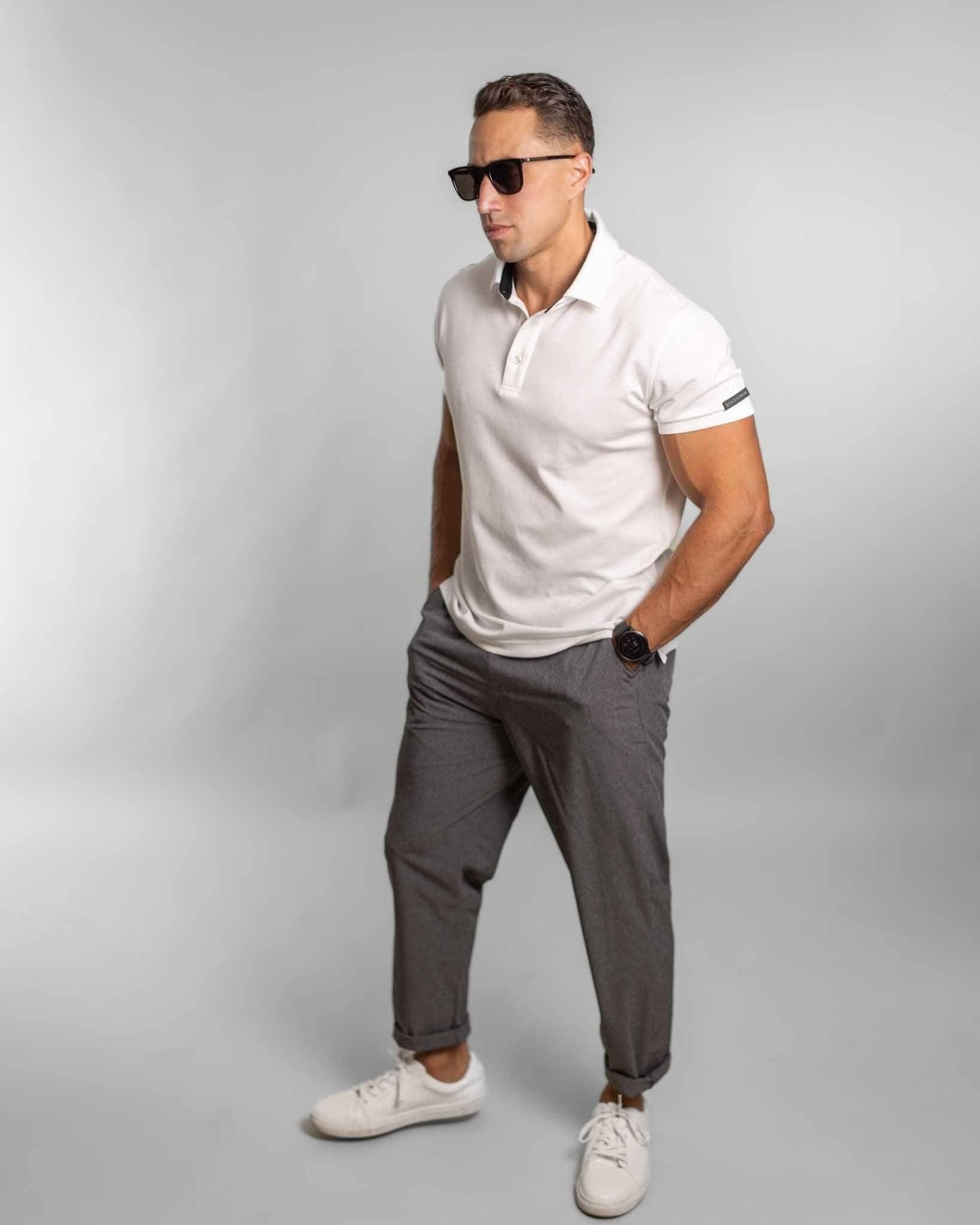 [AIRLOOM] Rover Pull On Pant - Heather Stone - Pants - Athletifreak | Athletic & Gym Wear, Athleisure