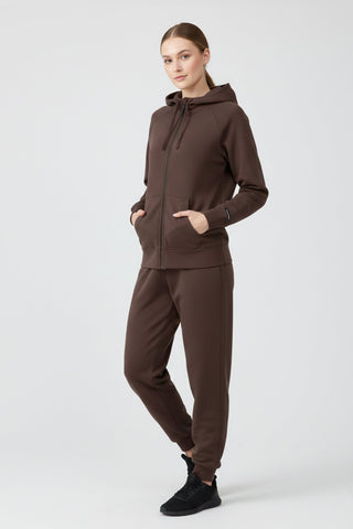 [AIRLUX] Element Full - Zip Hoodie - Espresso - Hoodie - Athletifreak | Athletic & Gym Wear, Athleisure