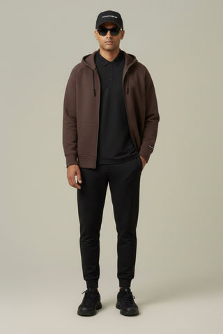 [AIRLUX] Element Full - Zip Hoodie - Espresso - Hoodie - Athletifreak | Athletic & Gym Wear, Athleisure