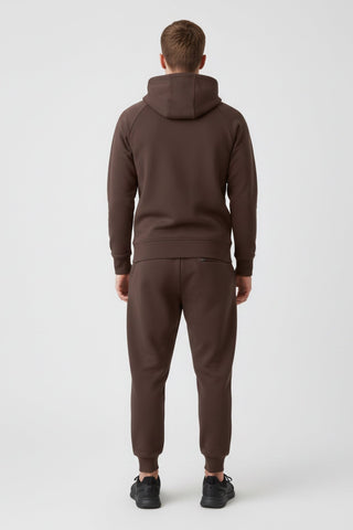 [AIRLUX] Element Full - Zip Hoodie - Espresso - Hoodie - Athletifreak | Athletic & Gym Wear, Athleisure