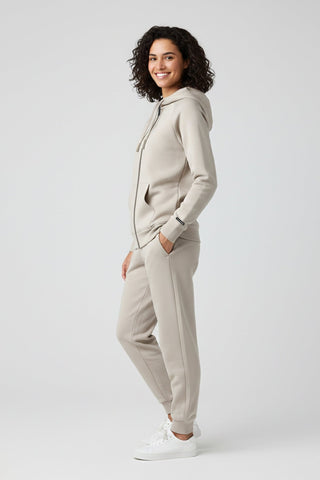 [AIRLUX] Element Full - Zip Hoodie - Stone - Hoodie - Athletifreak | Athletic & Gym Wear, Athleisure